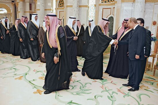 В.ПУТИН САУДОВСКАЯ АРАВИЯ