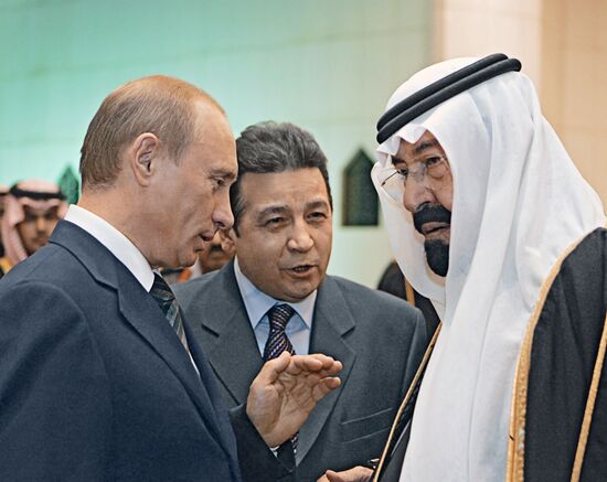 В.ПУТИН САУДОВСКАЯ АРАВИЯ