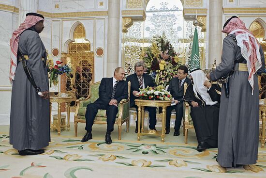 В.ПУТИН САУДОВСКАЯ АРАВИЯ