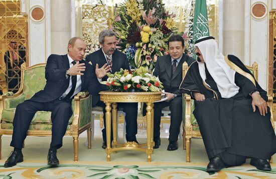 В.ПУТИН САУДОВСКАЯ АРАВИЯ