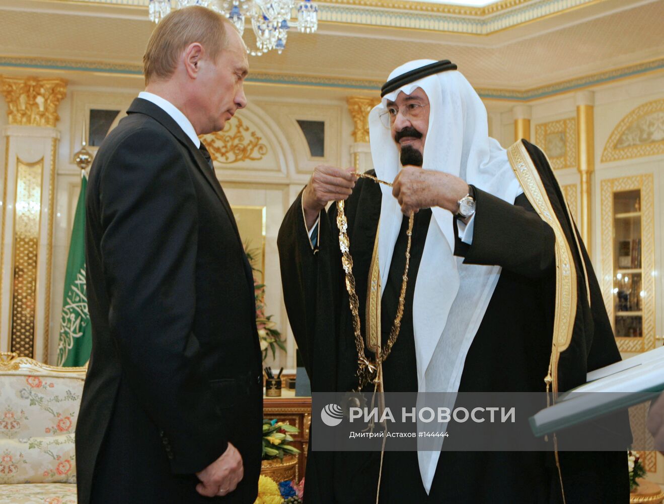 В.ПУТИН САУДОВСКАЯ АРАВИЯ