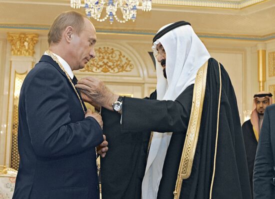 В.ПУТИН САУДОВСКАЯ АРАВИЯ