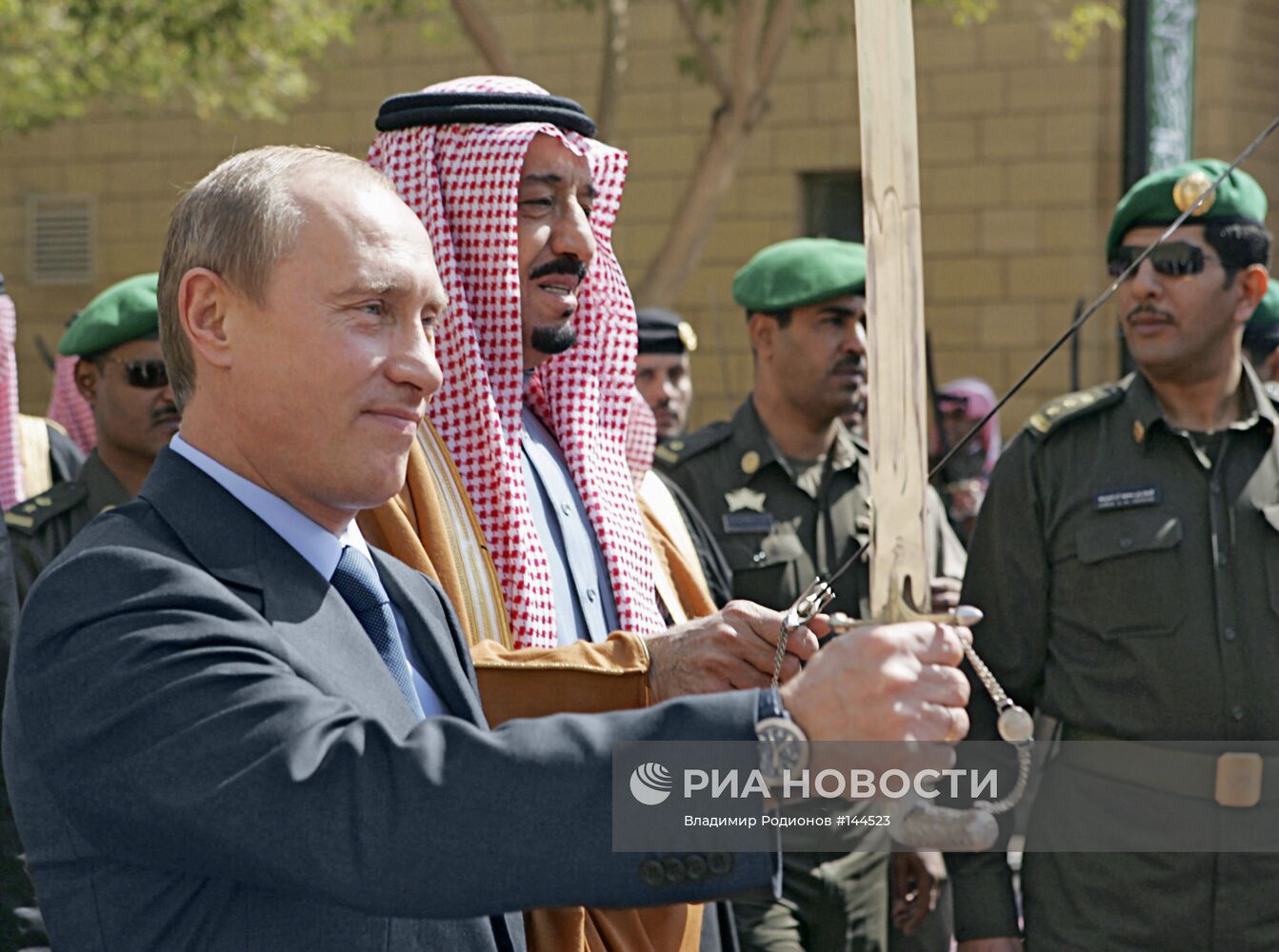 В.ПУТИН САУДОВСКАЯ АРАВИЯ