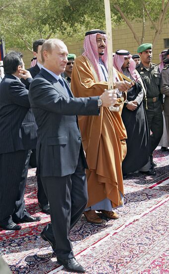 В.ПУТИН САУДОВСКАЯ АРАВИЯ