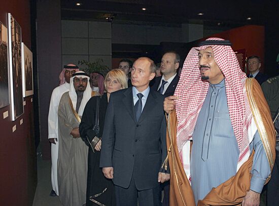 В.ПУТИН САУДОВСКАЯ АРАВИЯ
