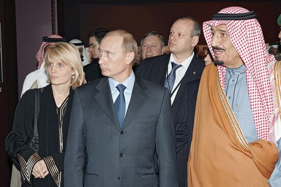 В.ПУТИН САУДОВСКАЯ АРАВИЯ