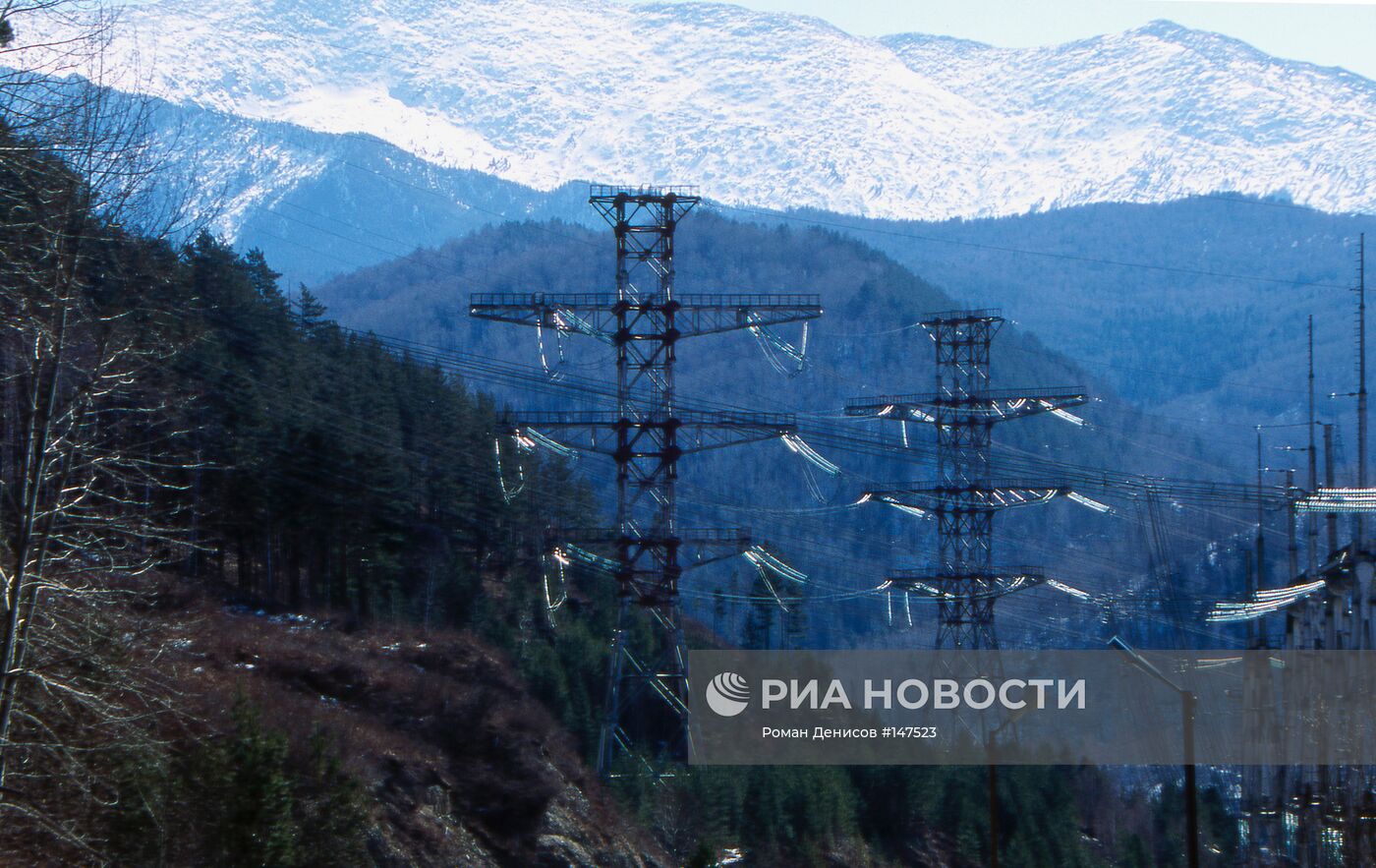 Линии электропередачи Саяно-Шушенской ГЭС