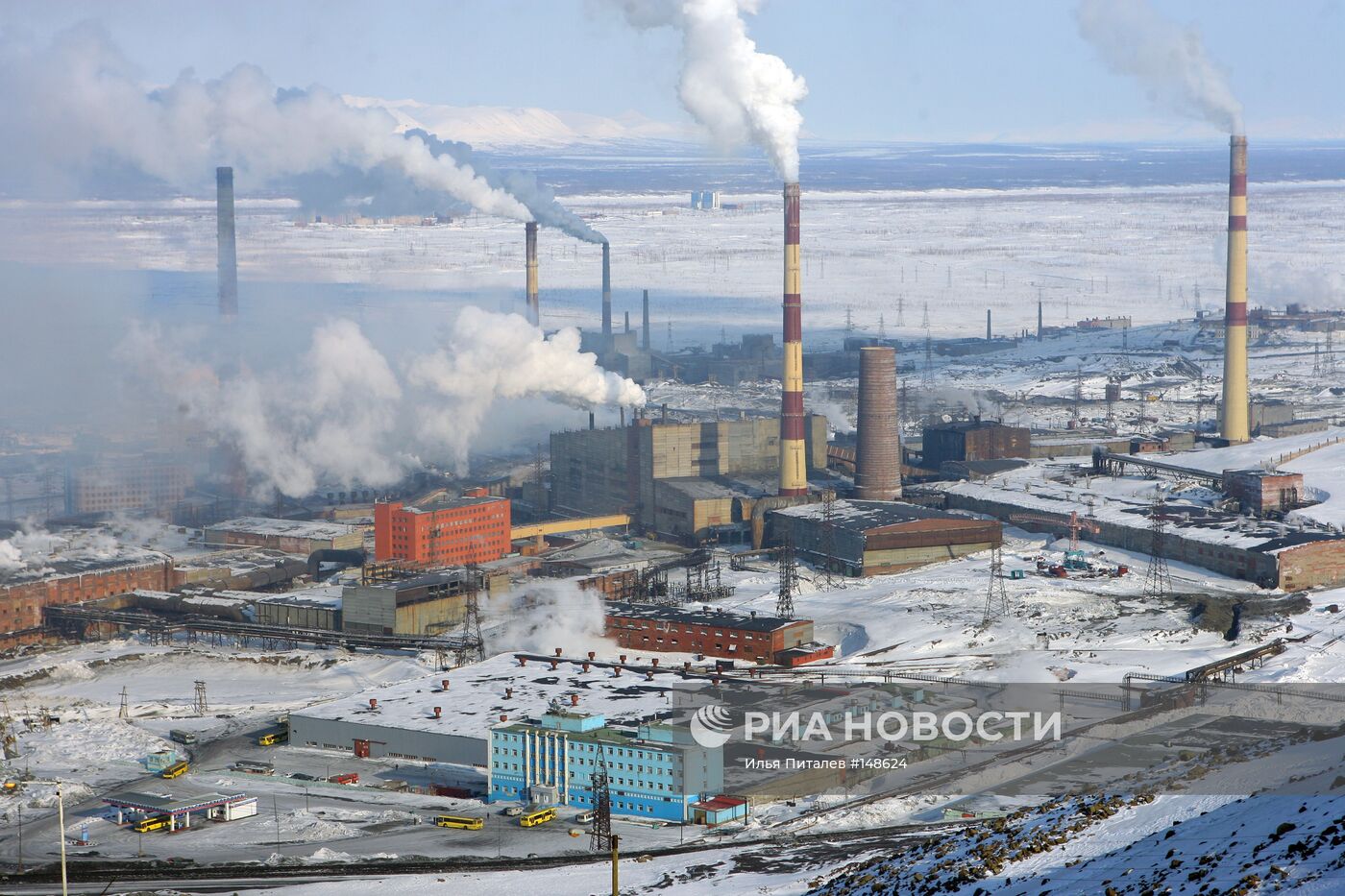 Никелевый завод ОАО "ГМК "Норильский никель".