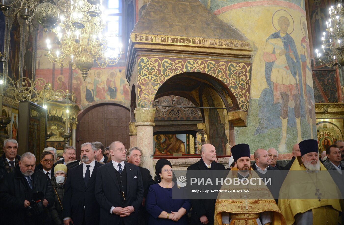 Патриаршее богослужение в честь 400-летия дома Романовых