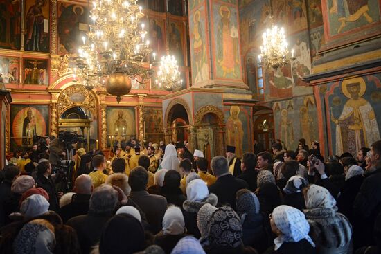 Патриаршее богослужение в честь 400-летия дома Романовых