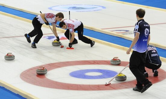 Керлинг. Чемпионат мира среди юниоров. Одиннадцатый день
