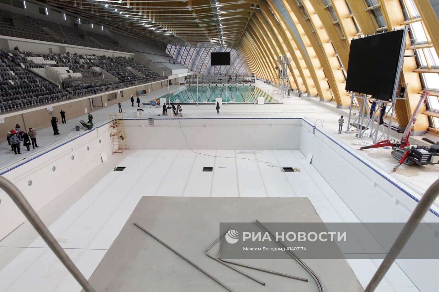 Строительство спортивных объектов Универсиады 2013