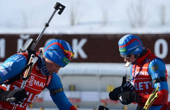 биатлон 9 этап