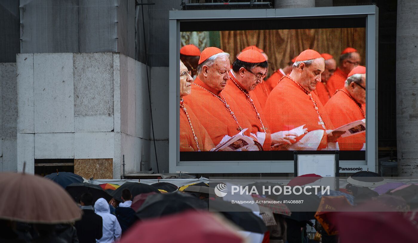 Голосование конклава кардиналов