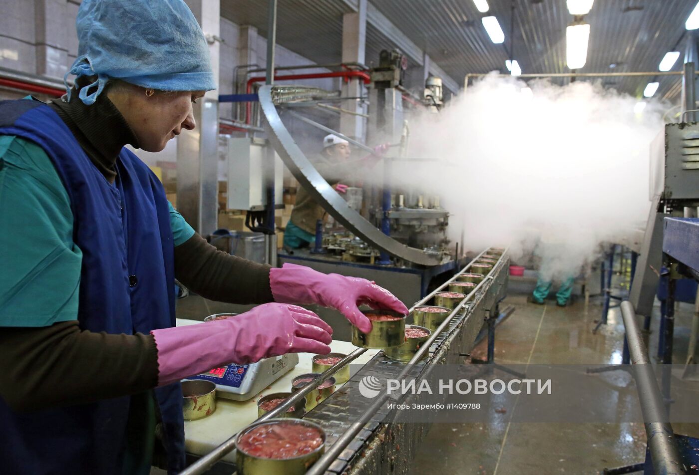 Производство мясных консервов в Калининграде