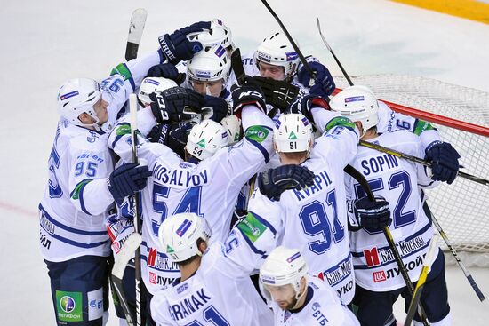 Хоккей. КХЛ. Матч ЦСКА - "Динамо"