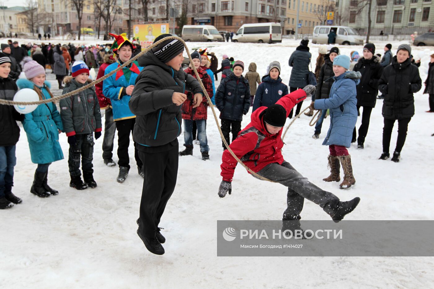 Проводы Масленицы в Казани