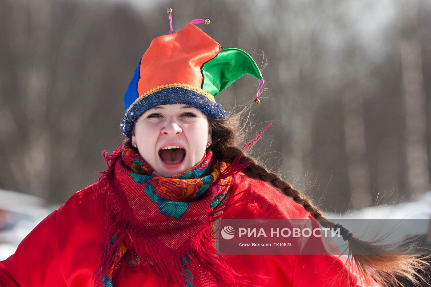 Празднование Масленицы в Санкт-Петербурге