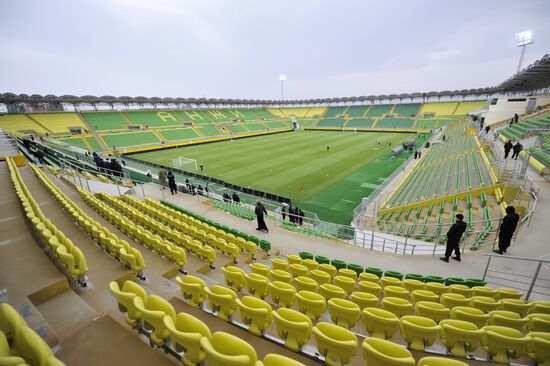 Стадион "Анжи-Арена" в Каспийске