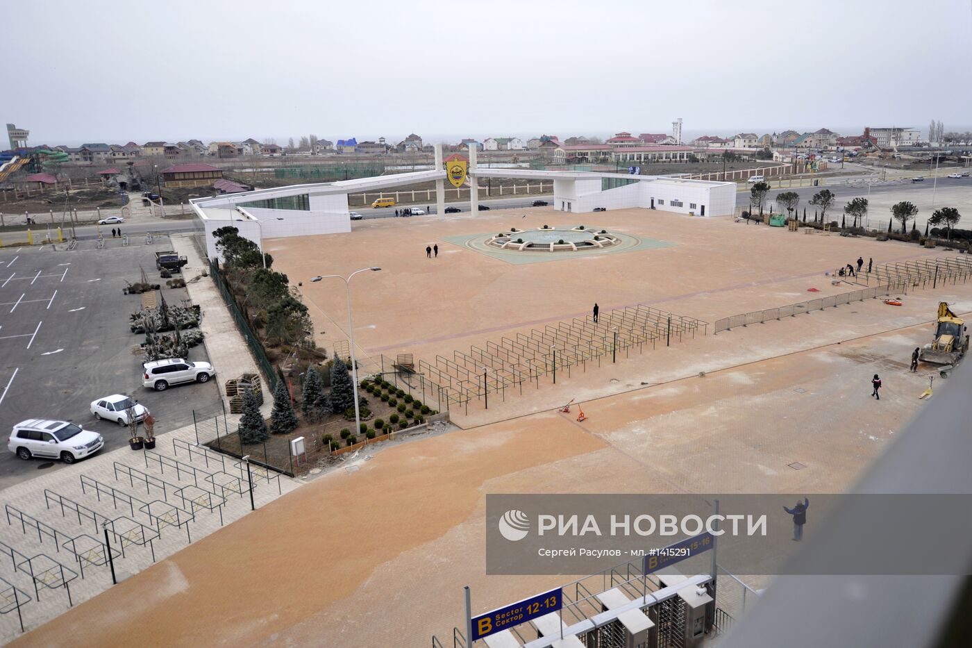 Стадион "Анжи-Арена" в Каспийске