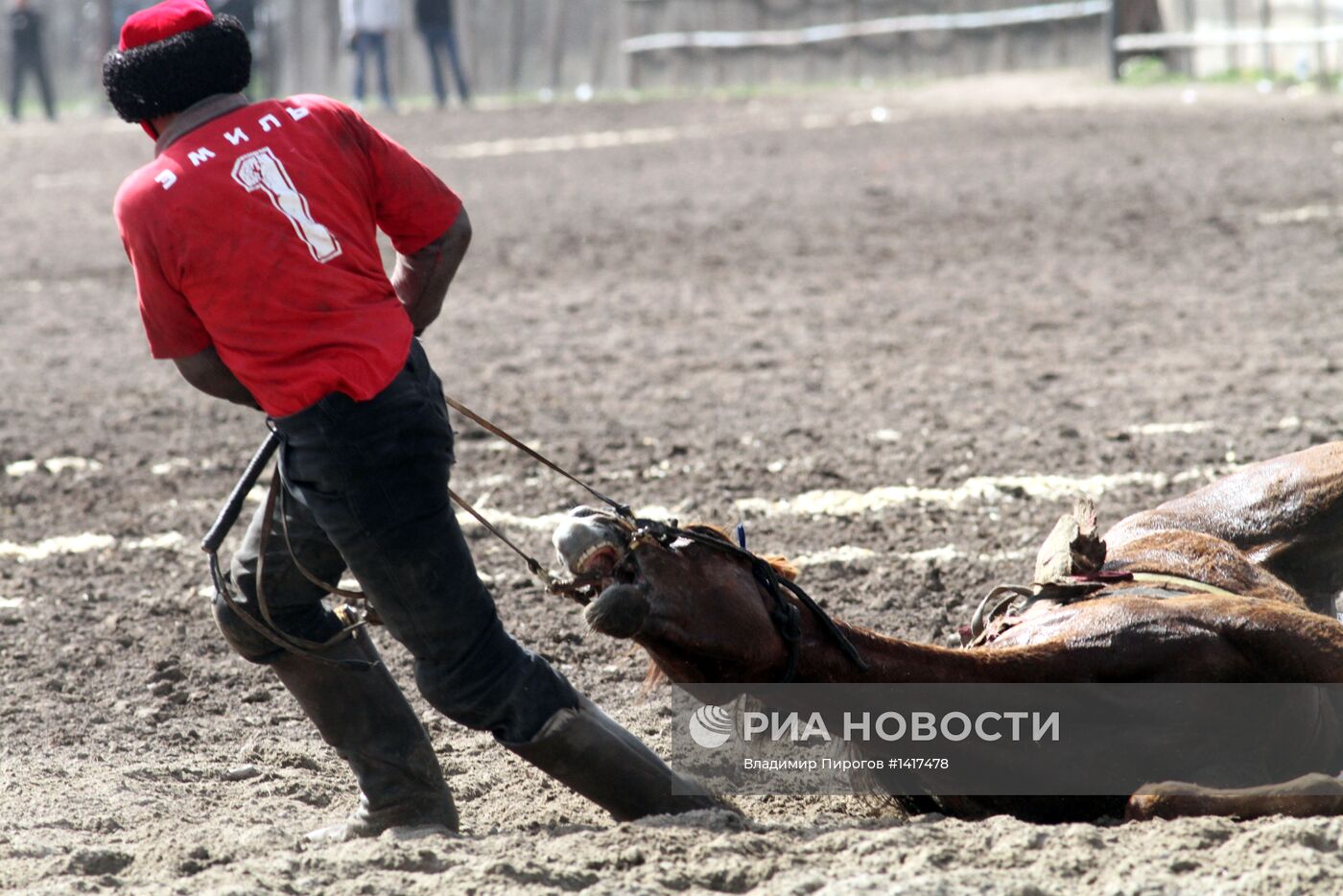 Турнир по конно-спортивной национальной игре "Улак-тартыш"