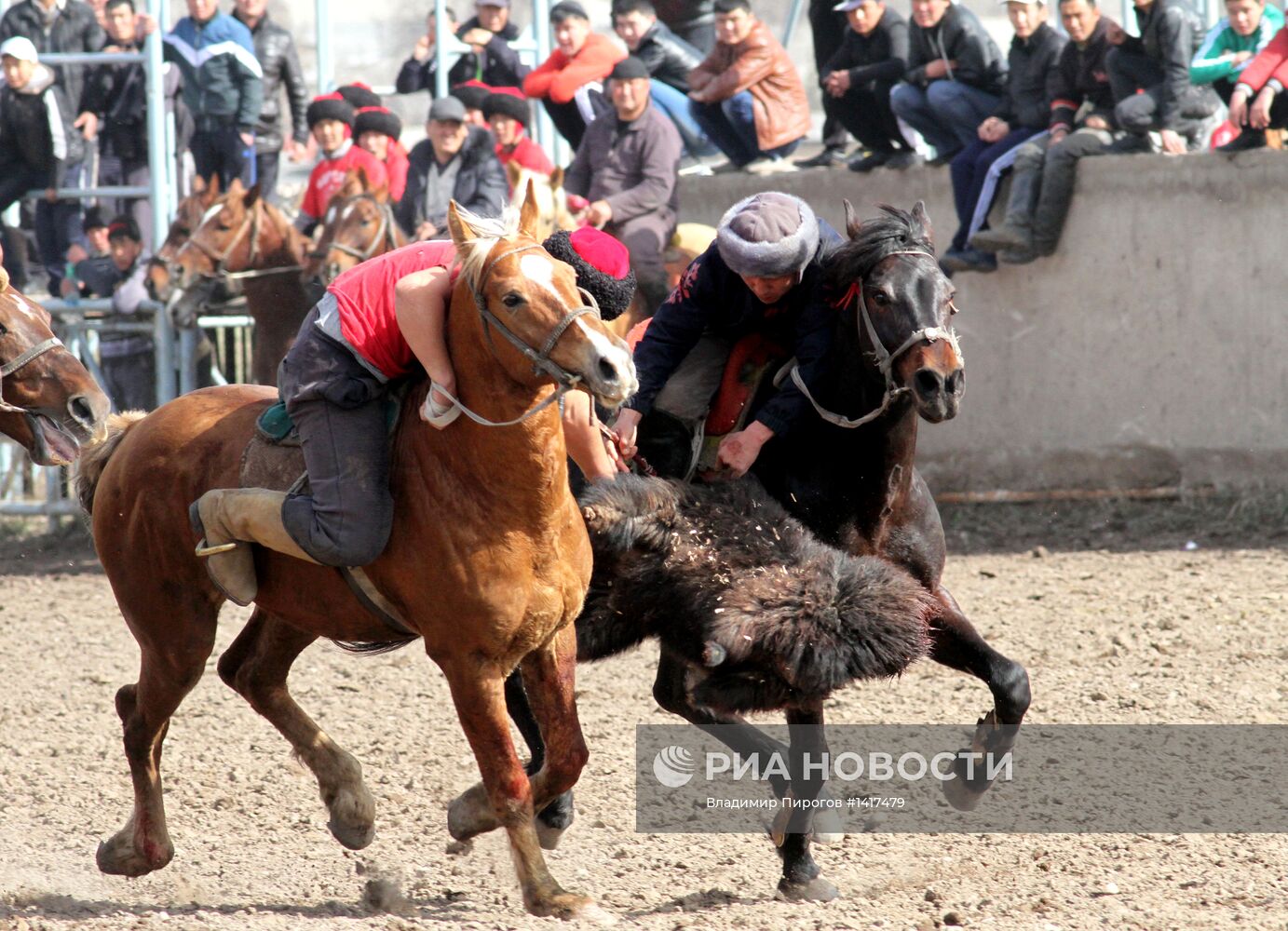 Турнир по конно-спортивной национальной игре "Улак-тартыш"