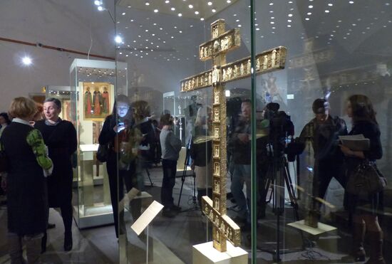 Открытие выставки "Великий князь и государь всея Руси Иван III"