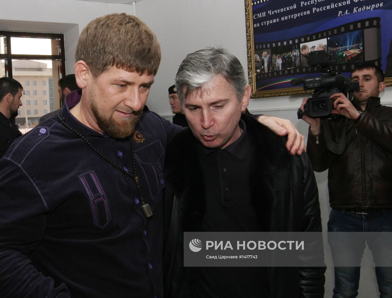 Открытие дома радио в Грозном