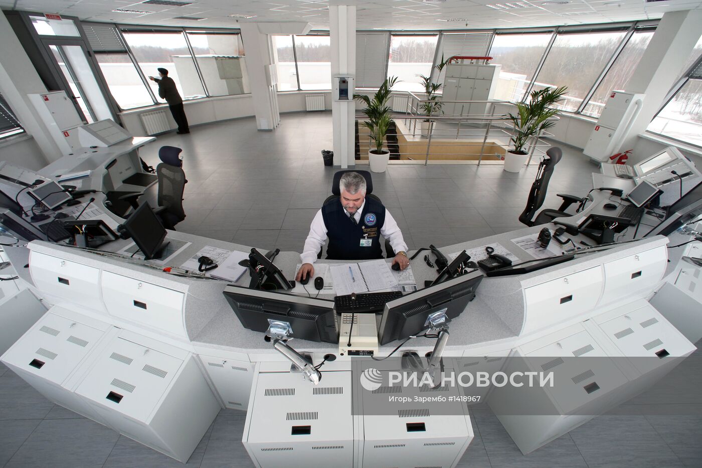 Современный диспетчерский центр аэропорта Храброво