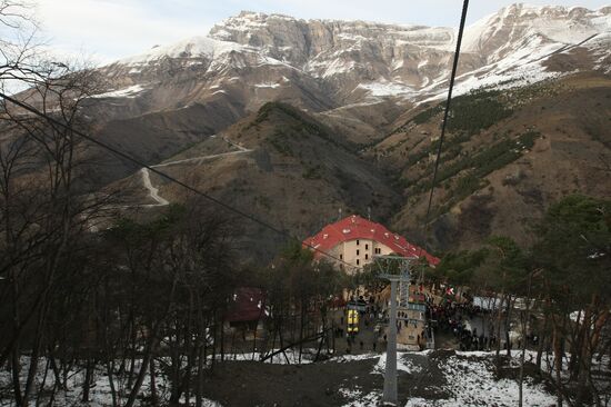 В Ингушетии открылась первая горнолыжная трасса