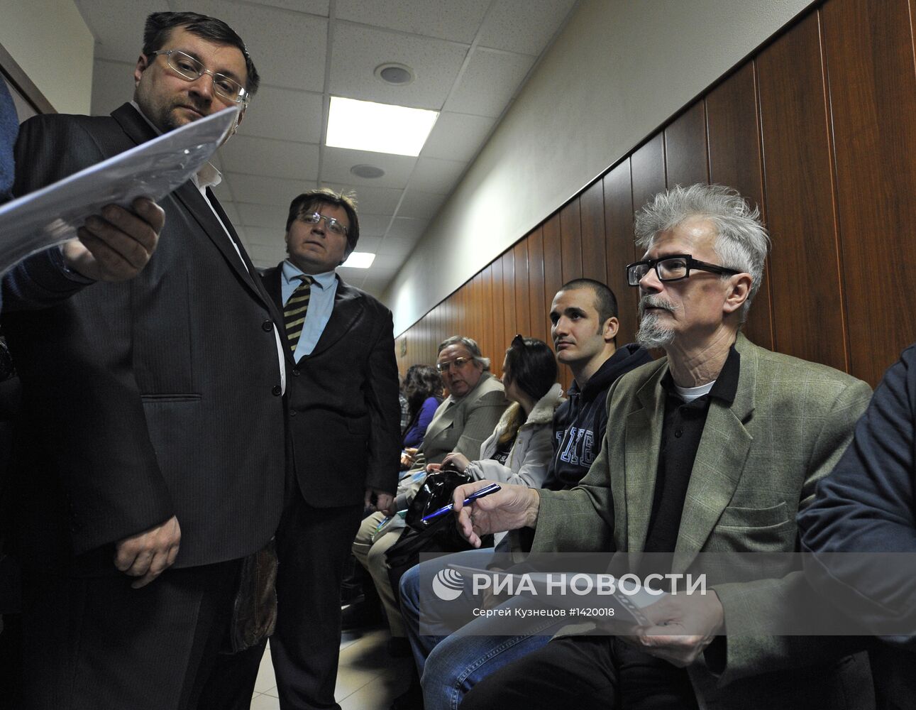 Заседание суда по избранию меры пресечения Д. Константинову