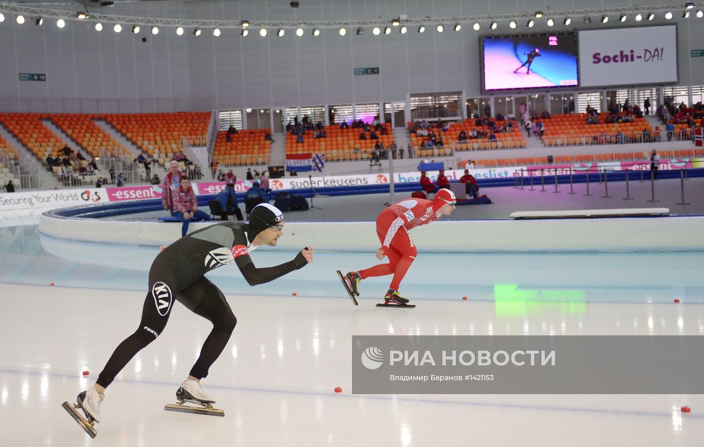 Конькобежный спорт. Чемпионат мира. 5000 метров. Мужчины