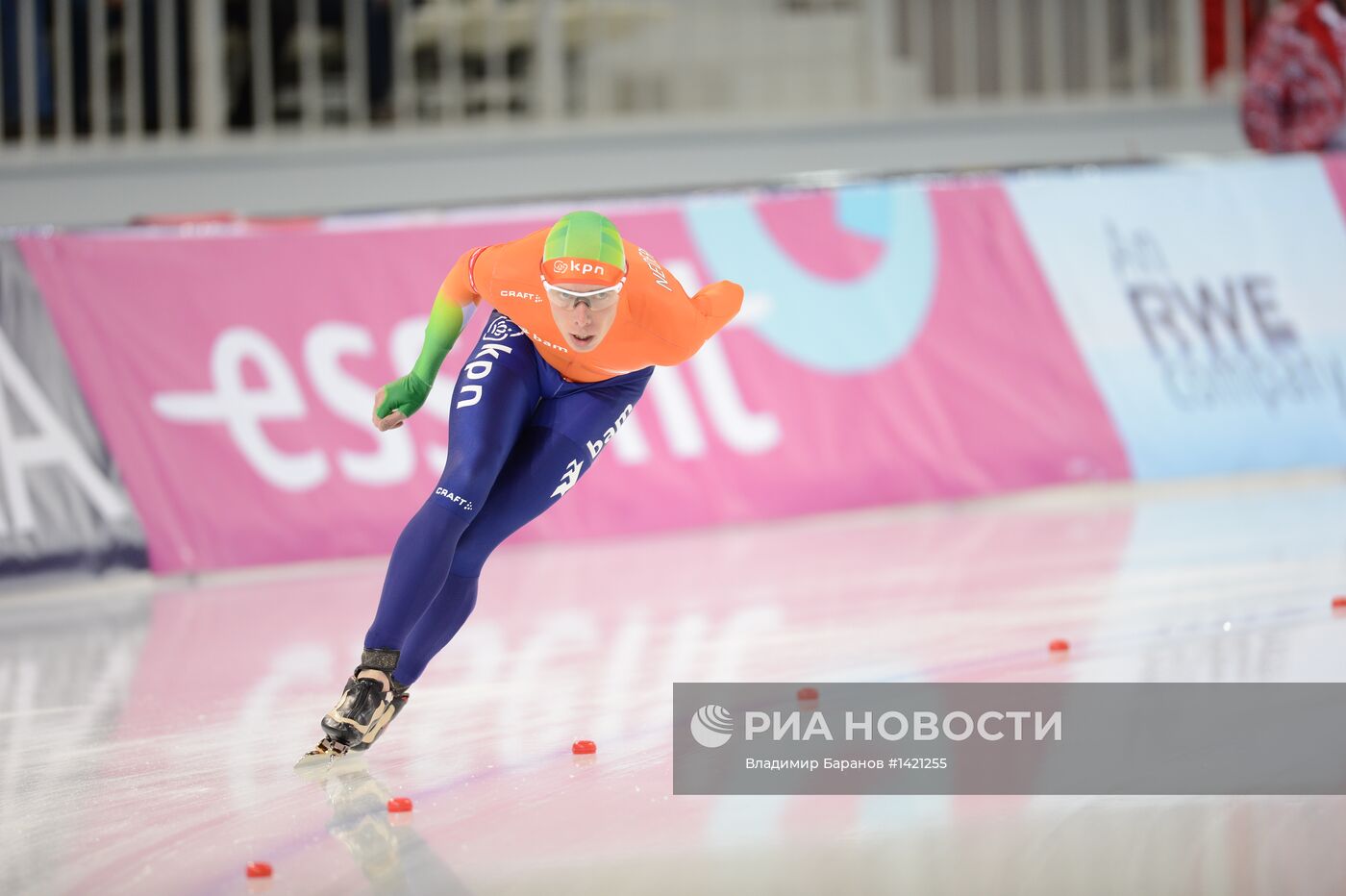 Конькобежный спорт. Чемпионат мира. 5000 метров. Мужчины