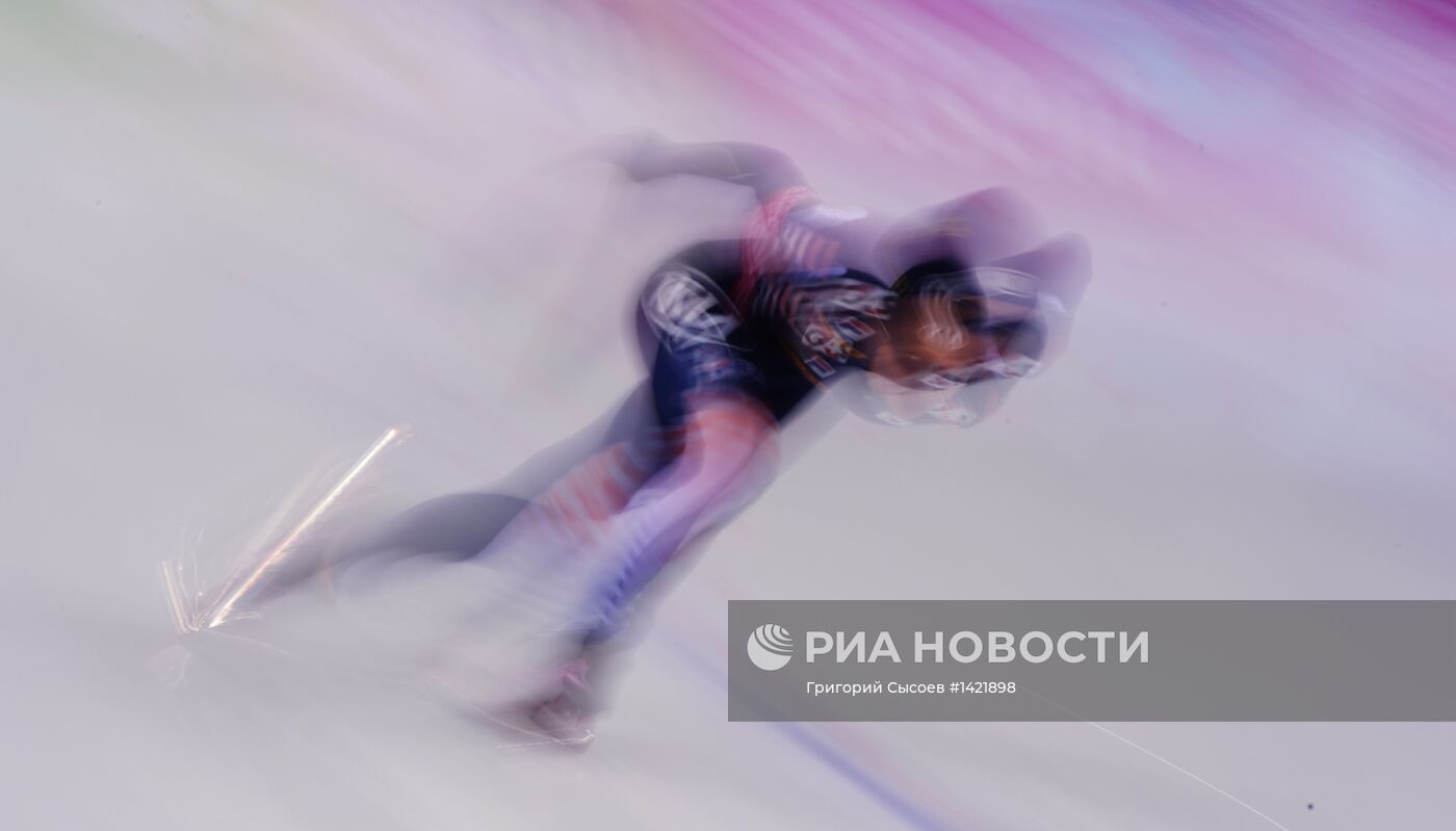 Конькобежный спорт. Чемпионат мира. 1000 метров. Женщины