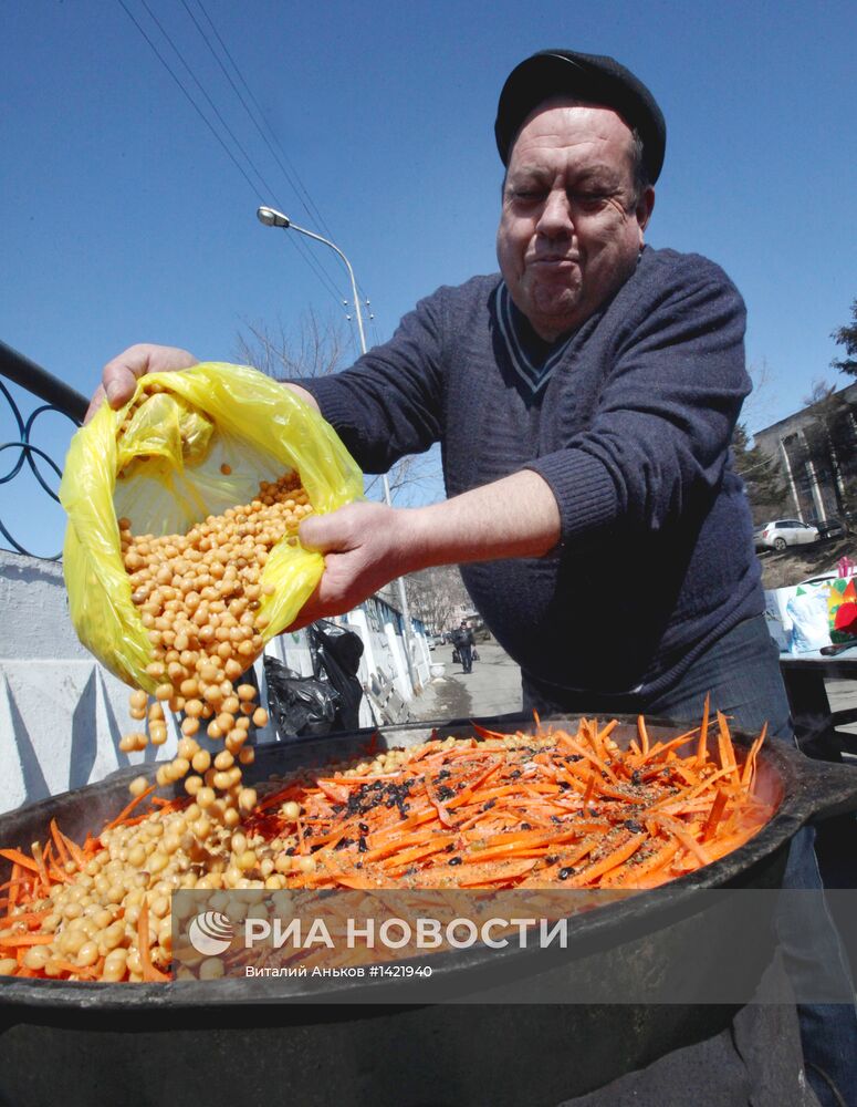 Празднование Навруза во Владивостоке