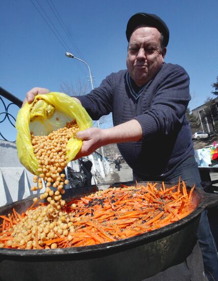 Празднование Навруза во Владивостоке