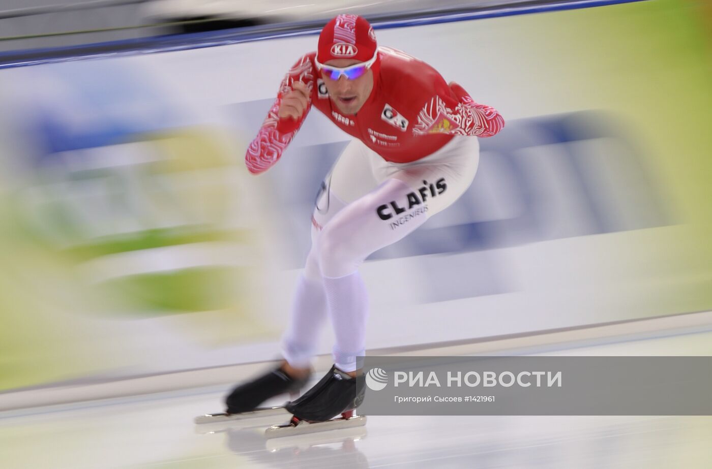Конькобежный спорт. Чемпионат мира. 10000 метров. Мужчины