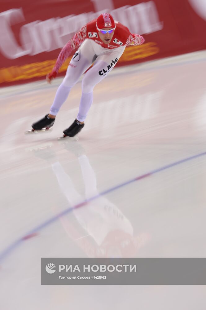 Конькобежный спорт. Чемпионат мира. 10000 метров. Мужчины