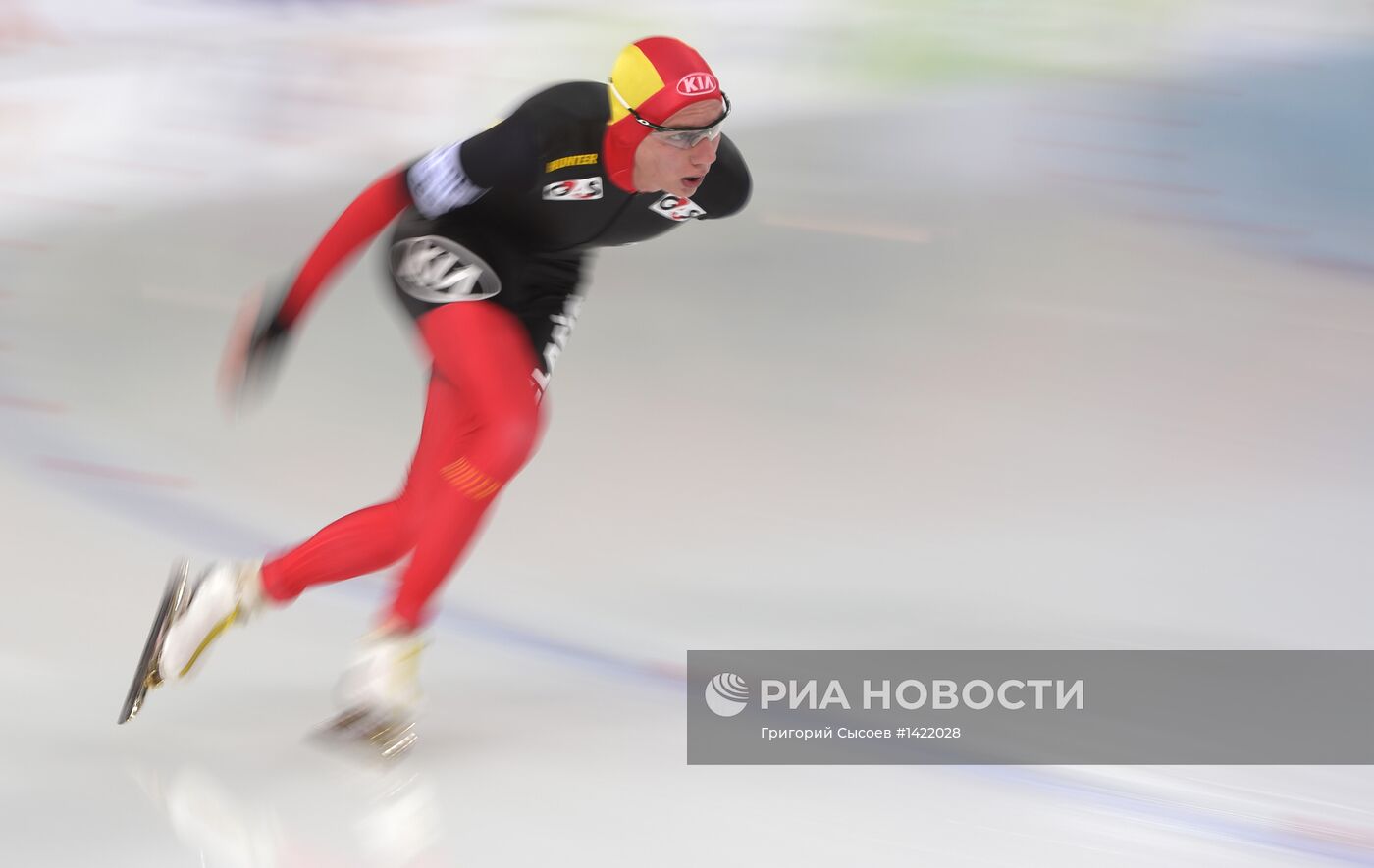 Конькобежный спорт. Чемпионат мира. 10000 метров. Мужчины