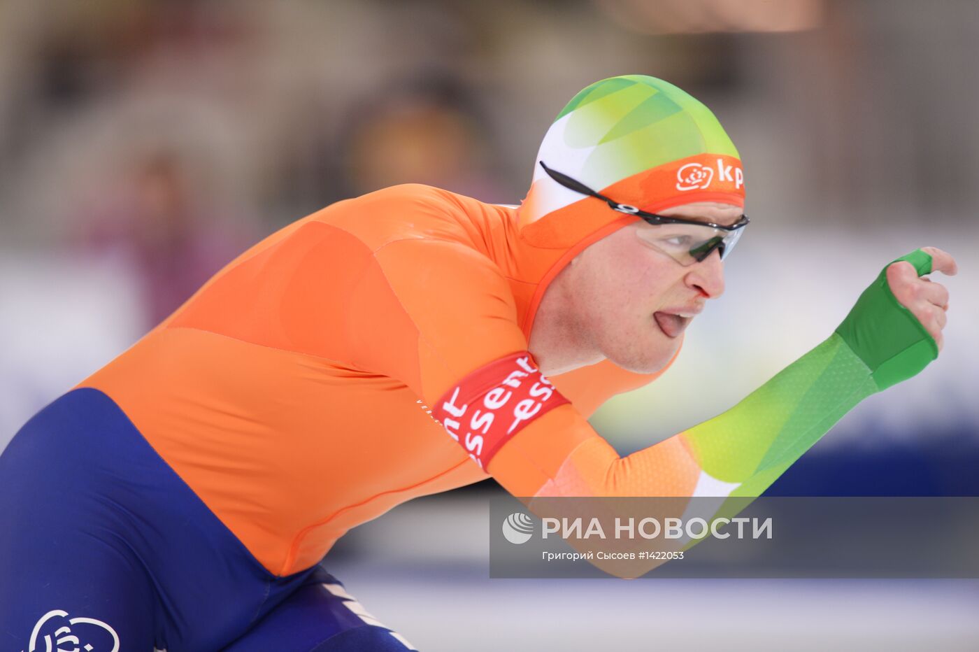 Конькобежный спорт. Чемпионат мира. 10000 метров. Мужчины