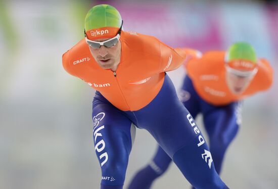 Конькобежный спорт. Чемпионат мира. 10000 метров. Мужчины