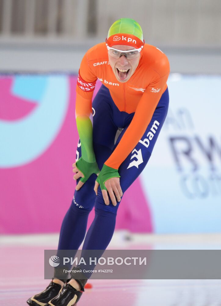 Конькобежный спорт. Чемпионат мира. 10000 метров. Мужчины