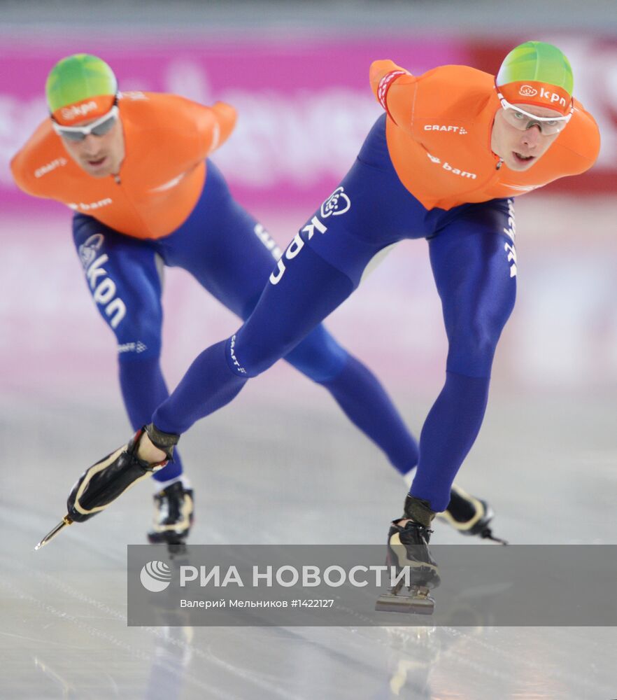 Конькобежный спорт. Чемпионат мира. 10000 метров. Мужчины