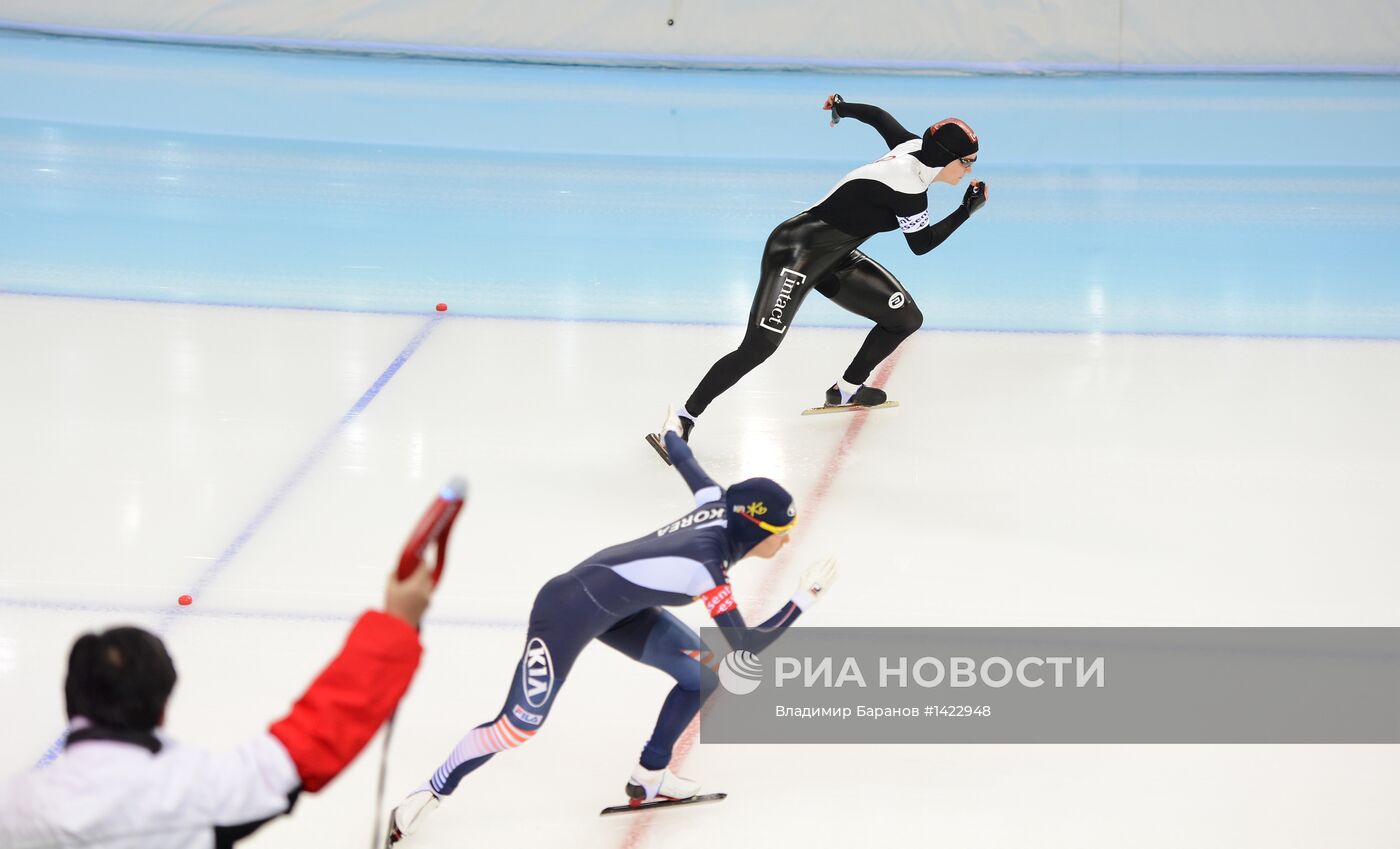 Конькобежный спорт. Чемпионат мира. 500 метров. Женщины