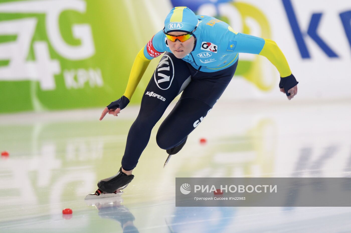 Конькобежный спорт. Чемпионат мира. 500 метров. Женщины