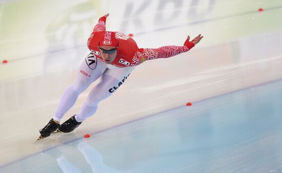 Конькобежный спорт. Чемпионат мира. 500 метров. Мужчины