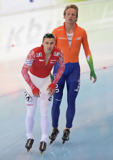 Конькобежный спорт. Чемпионат мира. 500 метров. Мужчины