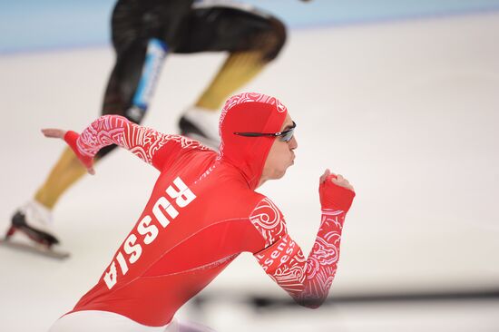 Конькобежный спорт. Чемпионат мира. 500 метров. Мужчины