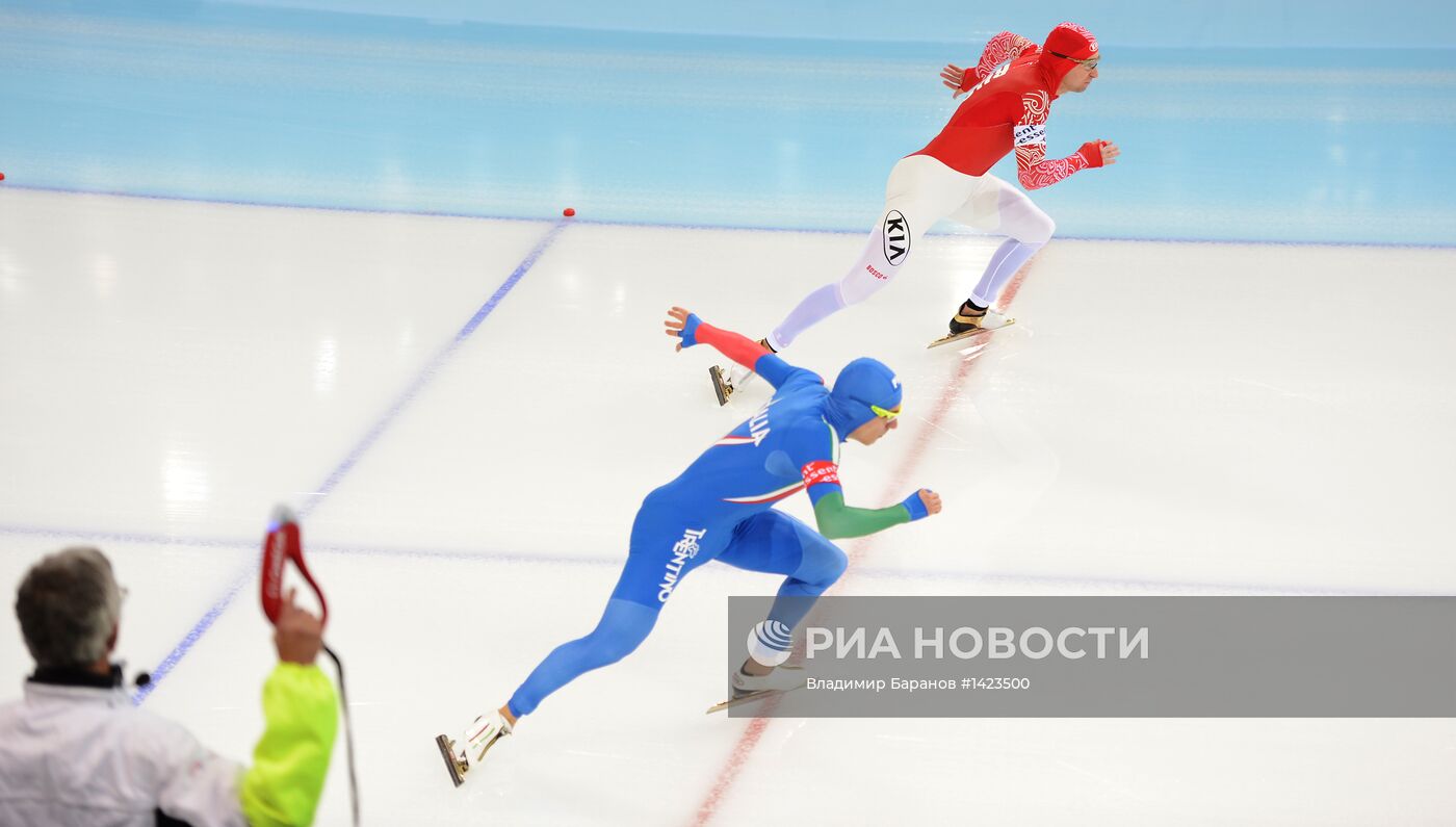 Конькобежный спорт. Чемпионат мира. 500 метров. Мужчины