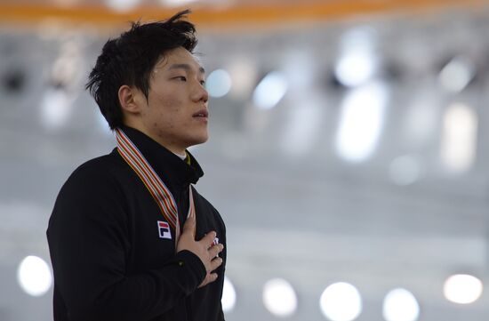 Конькобежный спорт. Чемпионат мира. 500 метров. Мужчины